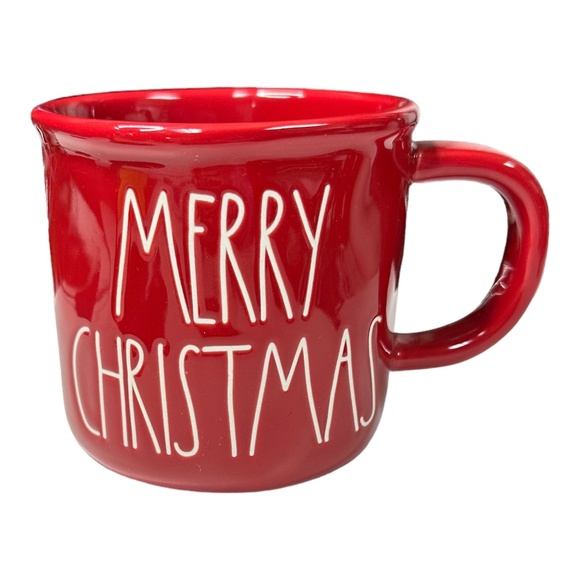 Rae Dunn "MERRY CHRISTMAS" Camp Style Coffee Mug - Picture 1 of 1